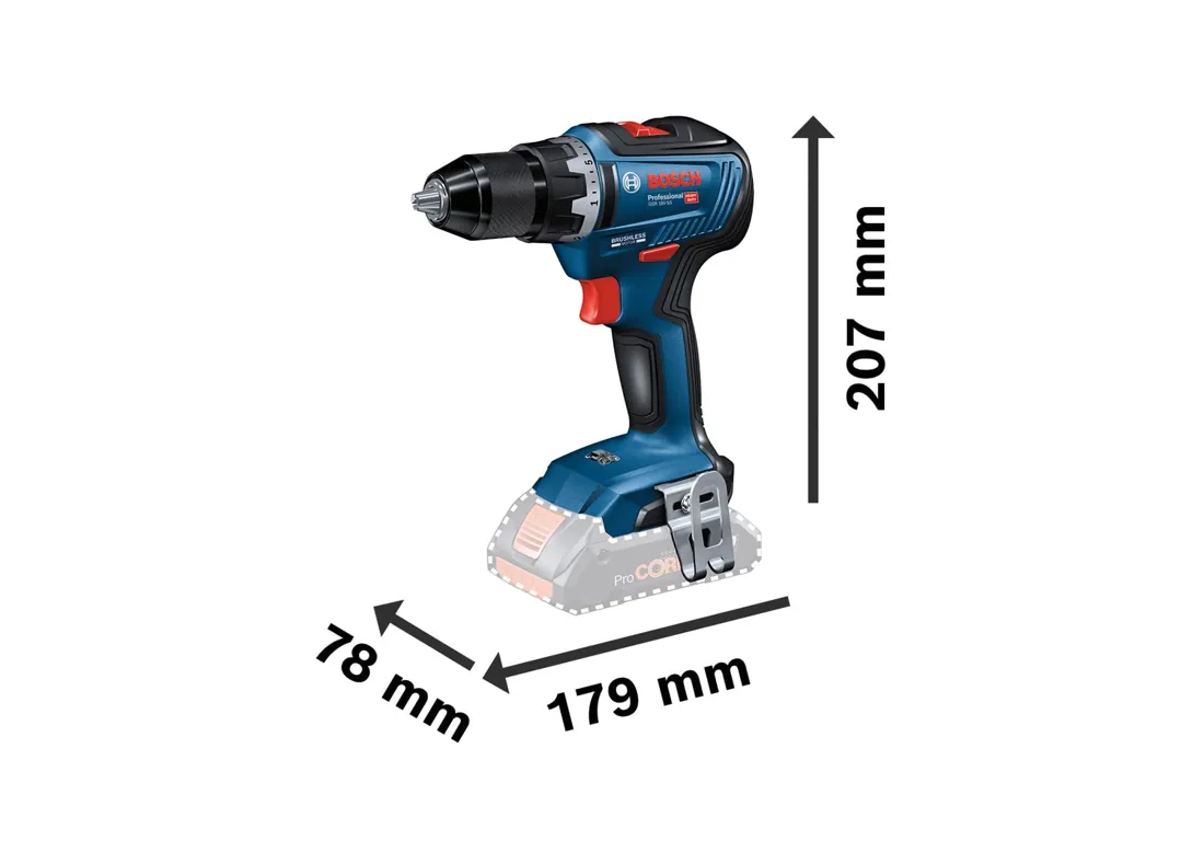 Bosch Professional GSR 18V-55 (solo máquina) — foto 2