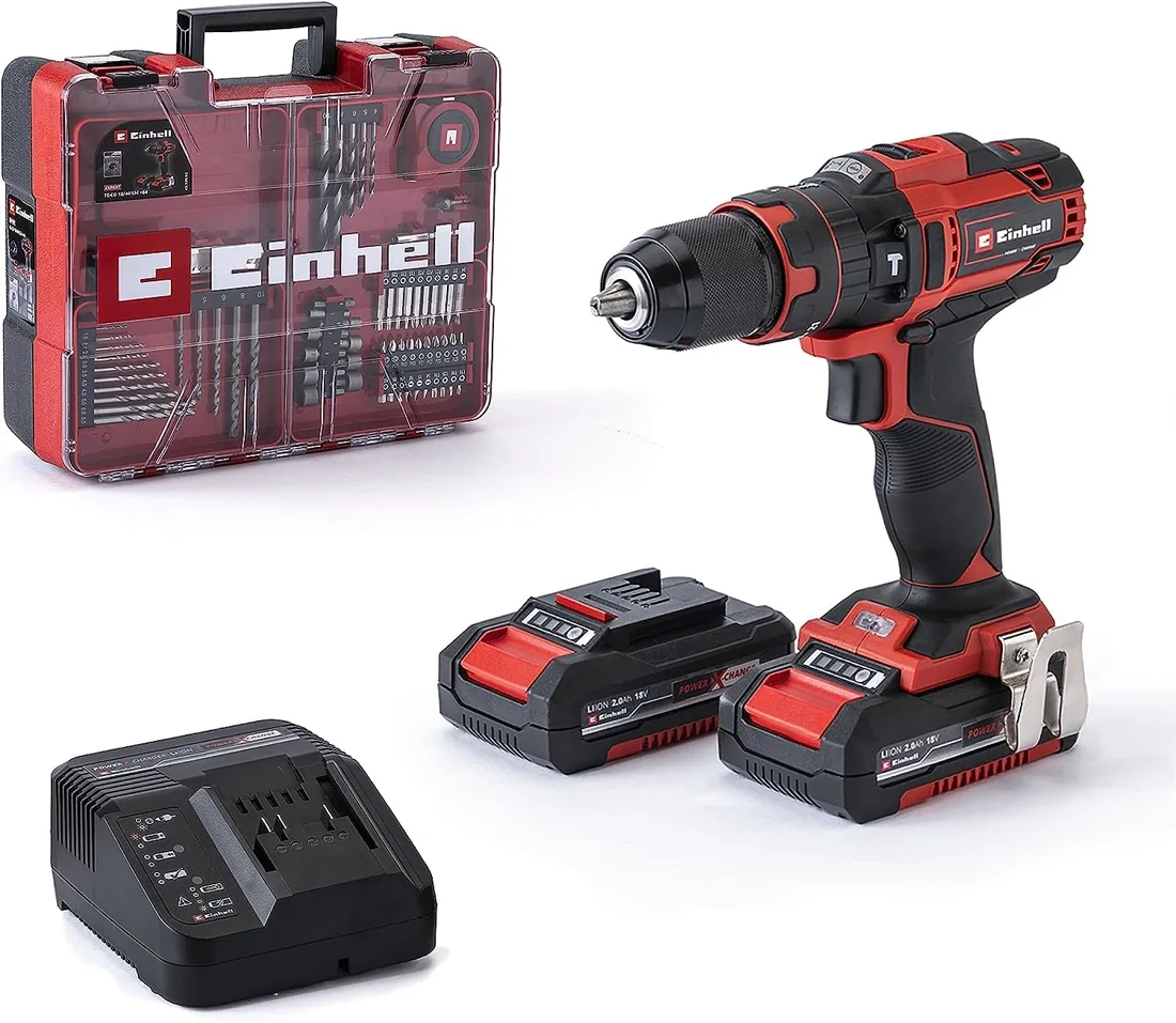 Einhell TE-CD 18/40 Li-i +64 (2×2,0 Ah)
